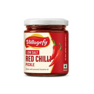 Low Salt Red Chilli Pickle 200g