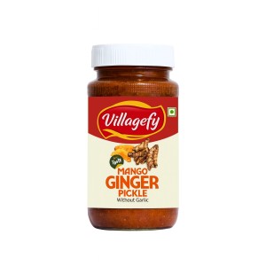 Mango Ginger Pickle Without Garlic 300g