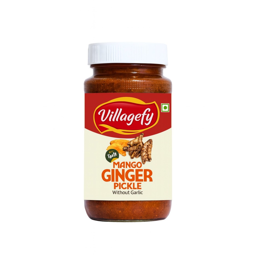 Mango Ginger Pickle Without Garlic 300g