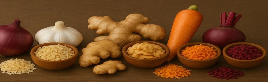 “Specializing in the processing and manufacturing of dehydrated vegetables, with a strong focus on onions, garlic, Indian spices, and more.”